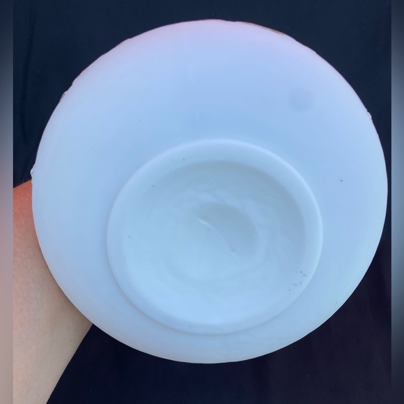 Antique Victorian Glass Decanter Barber Bottle Hand Painted Intact with Stopper - Picture 8 of 12